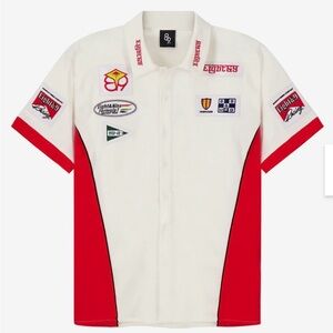 8&9 GEARS PIT CREW SHIRT OFF WHITE